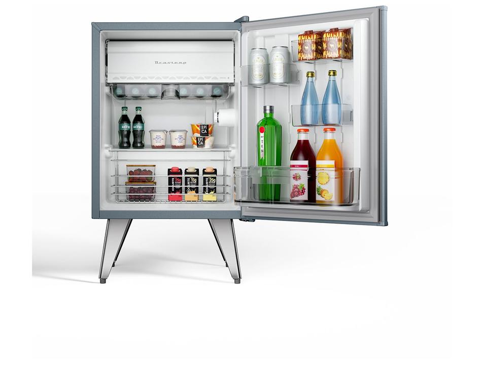 Frigobar Brastemp 76L Azul Zircônio Retrô BRA08MW - 1