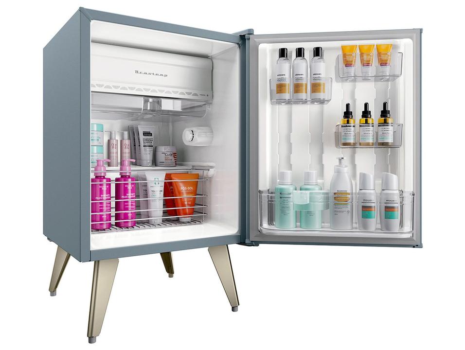 Frigobar Brastemp 76L Azul Zircônio Retrô BRA08MW - 2