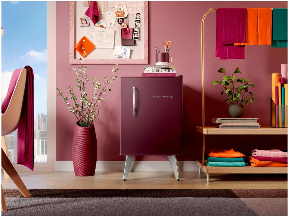 Frigobar Brastemp 76L Marsála Retrô BRA08HG - 2