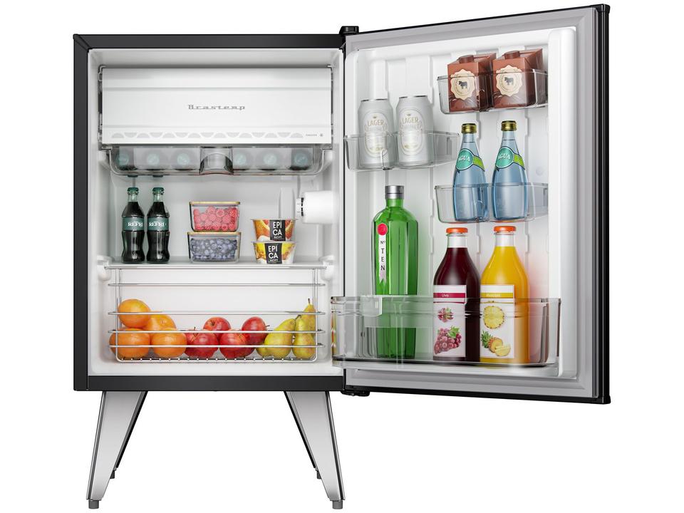 Frigobar Brastemp 76L Preto Retrô BRA08HE - 5