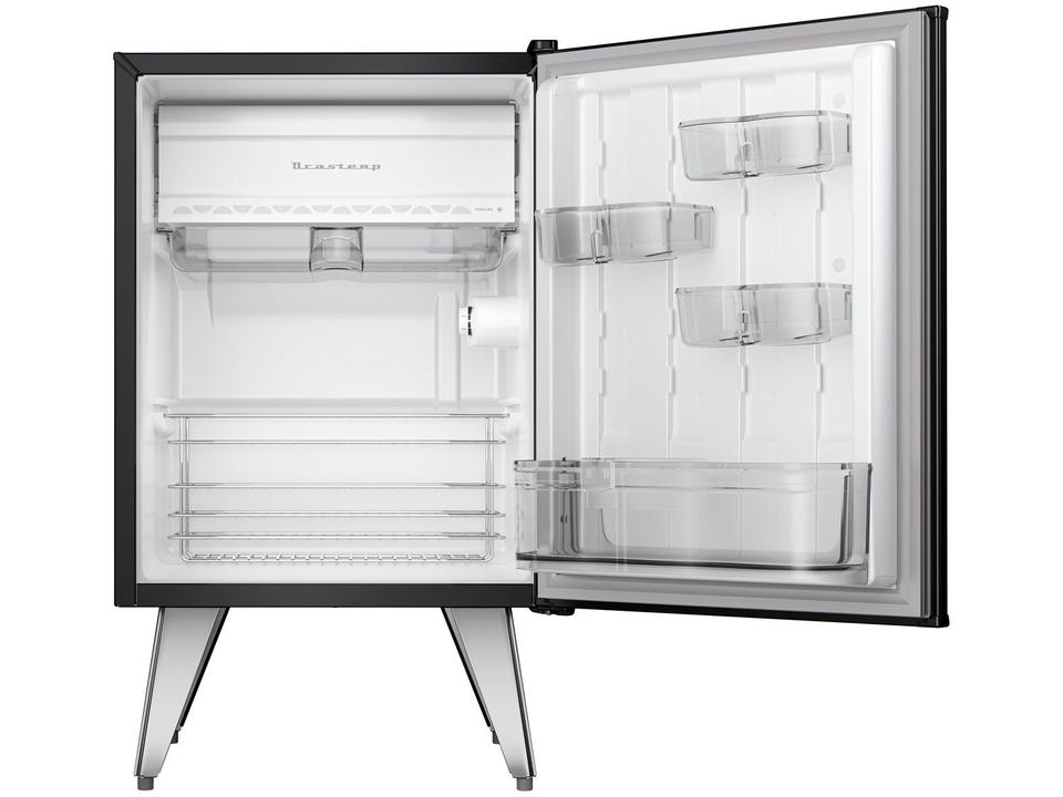 Frigobar Brastemp 76L Preto Retrô BRA08HE - 4
