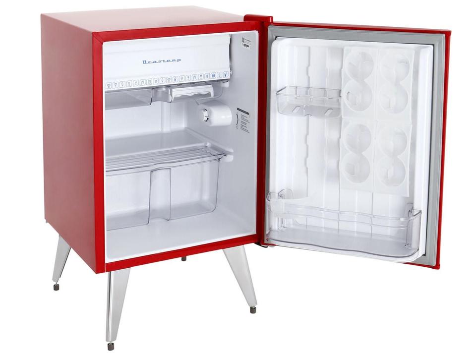 Frigobar Brastemp 76L Vermelho Retrô BRA08 A - 11