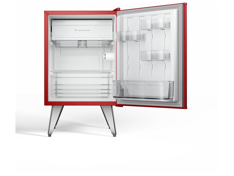 Frigobar Brastemp 76L Vermelho Retrô BRA08MV - 4