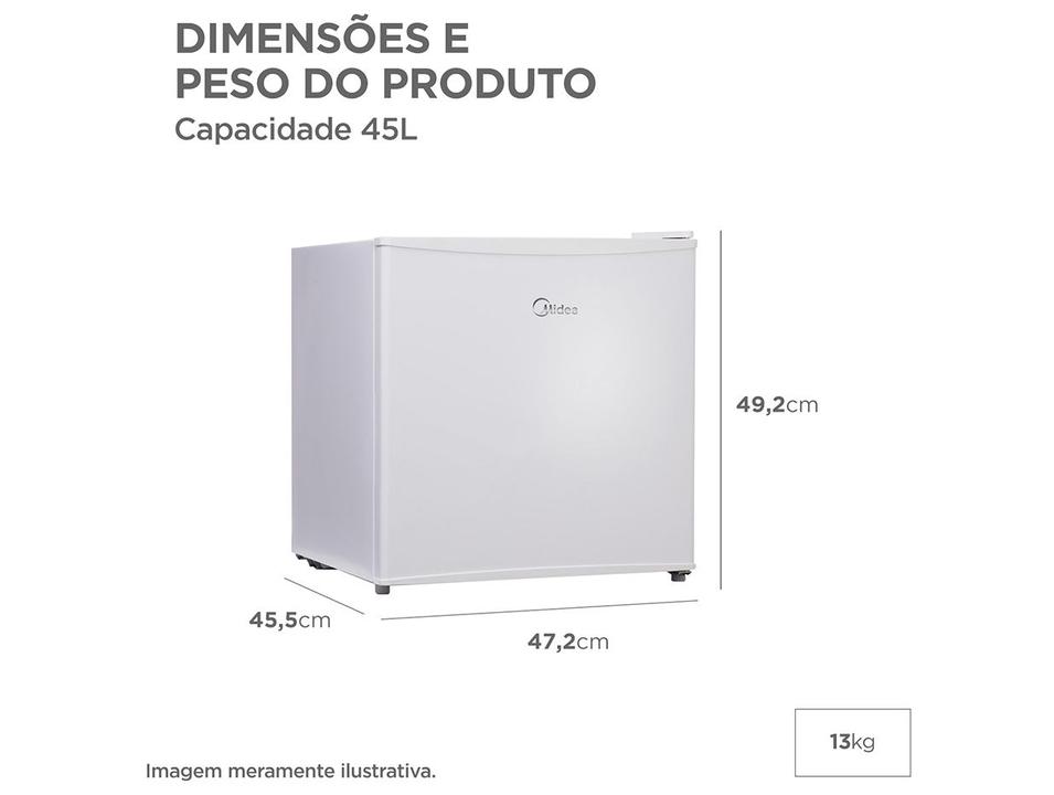 Frigobar Midea 45L Branco MDRD086FGD013 - 9