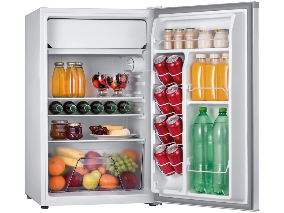 Frigobar Mondial 120L Branco e Cinza com Gaveta FGB-01-W120 - 1