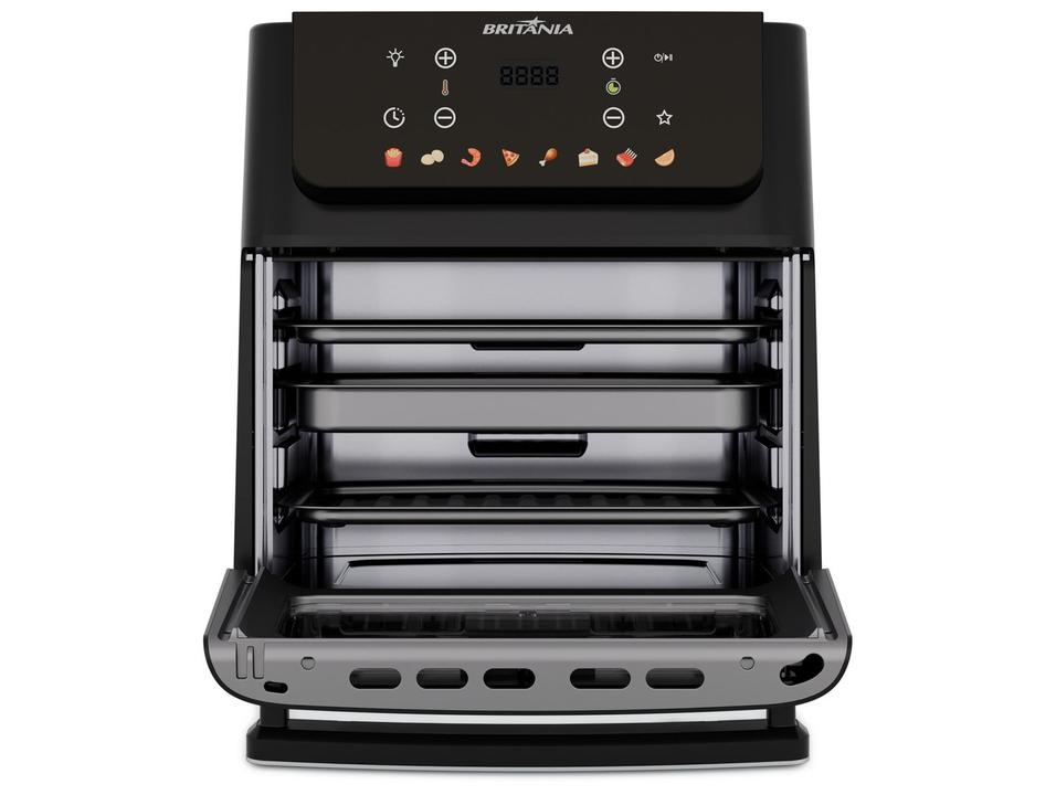 Fritadeira Air Fryer Oven Britânia BAF11 11L Preto Fosco - 11
