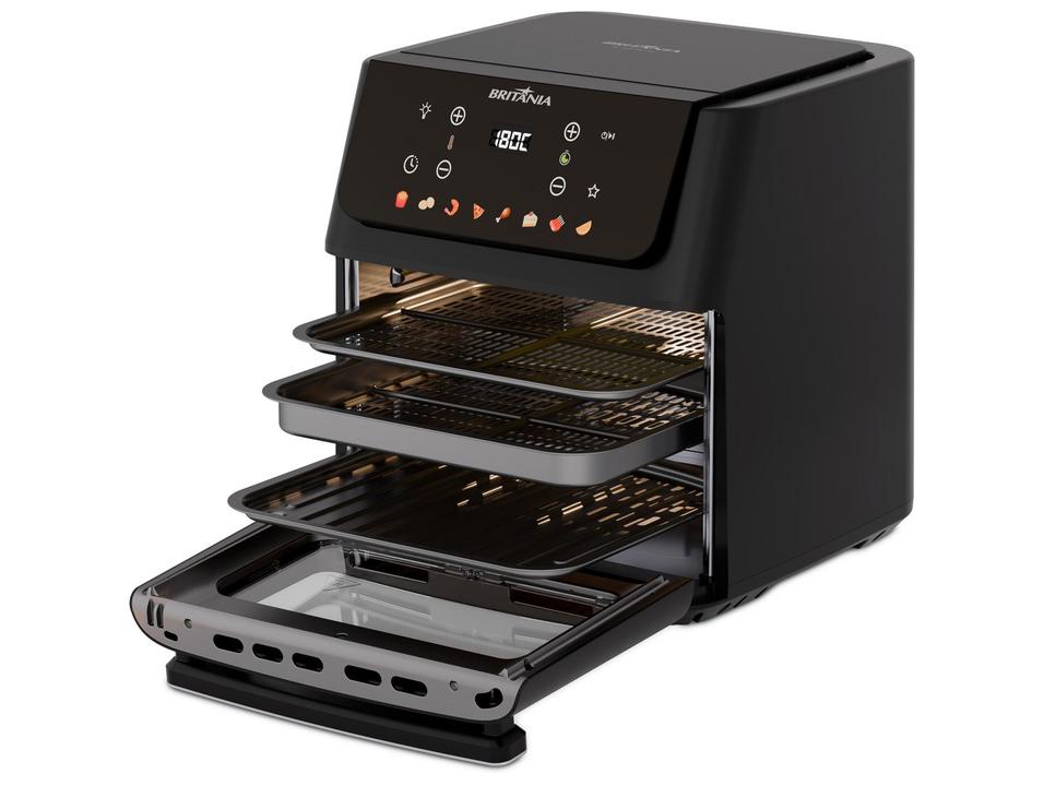 Fritadeira Air Fryer Oven Britânia BAF11 11L Preto Fosco - 19