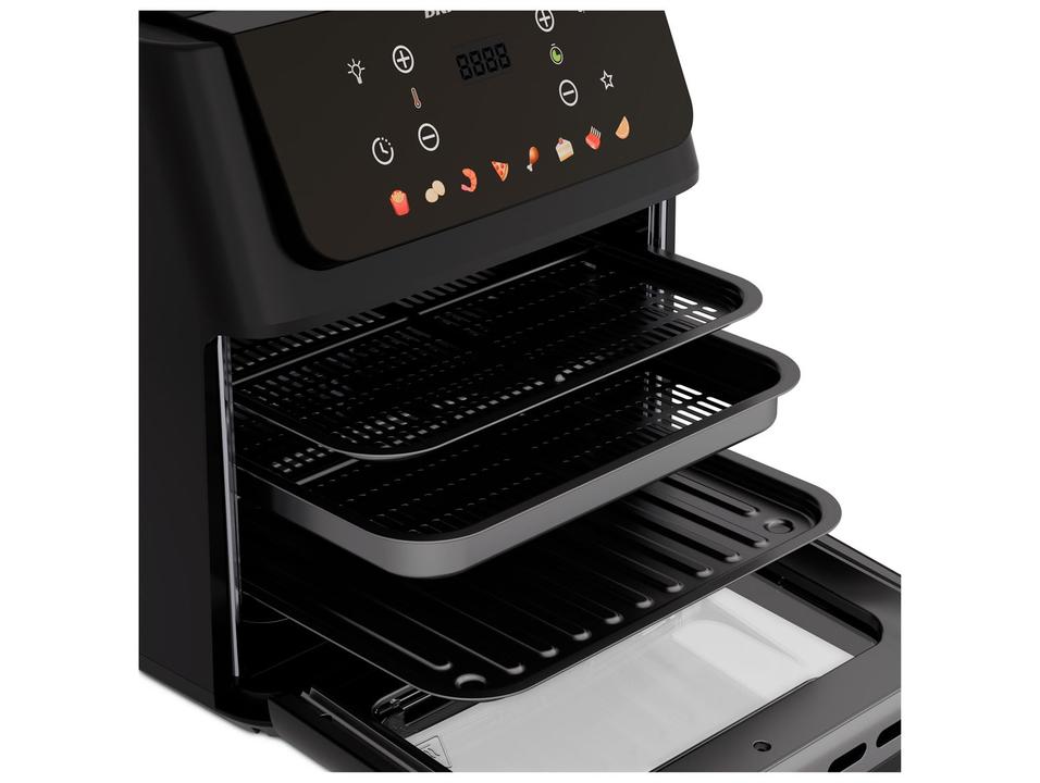 Fritadeira Air Fryer Oven Britânia BAF11 11L Preto Fosco - 20