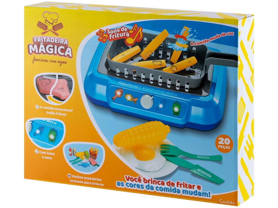 Fritadeira de Brinquedo Candide Mágica 20 Peças - 11