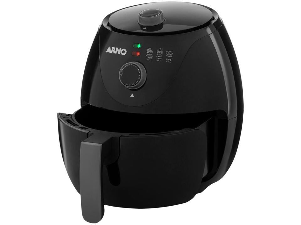 Fritadeira Elétrica sem Óleo/Air Fryer Arno Easy Fry Preta com Timer 3,2L - 6