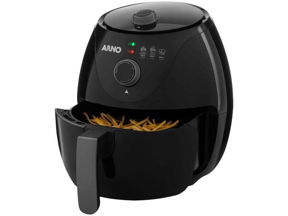 Fritadeira Elétrica sem Óleo/Air Fryer Arno Easy Fry Preta com Timer 3,2L - 5