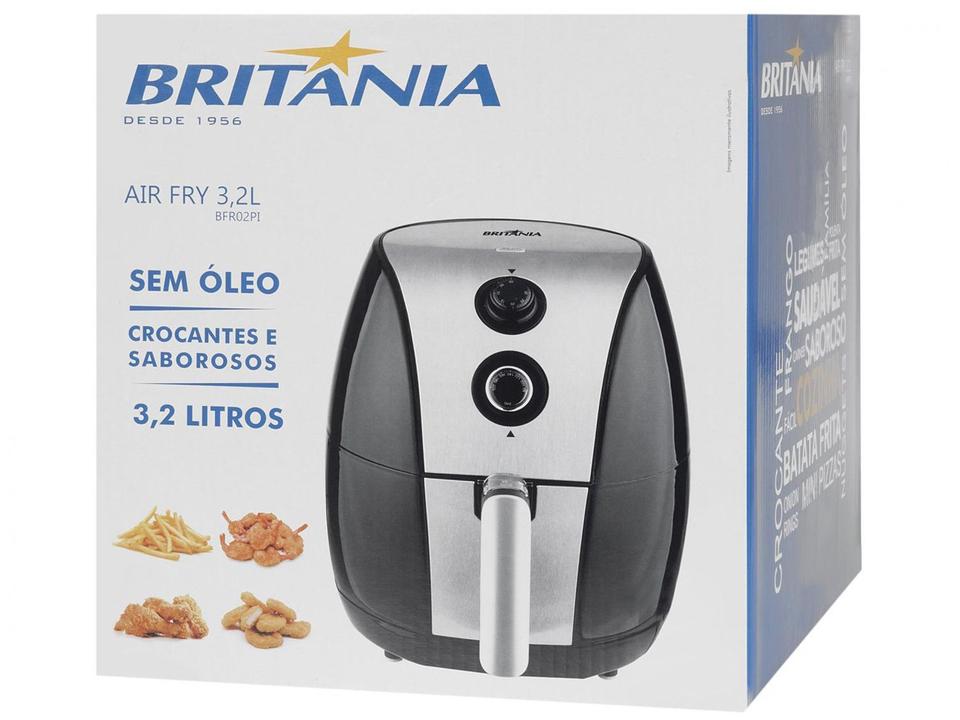 Fritadeira Elétrica Sem Óleo/Air Fryer Britânia - 8