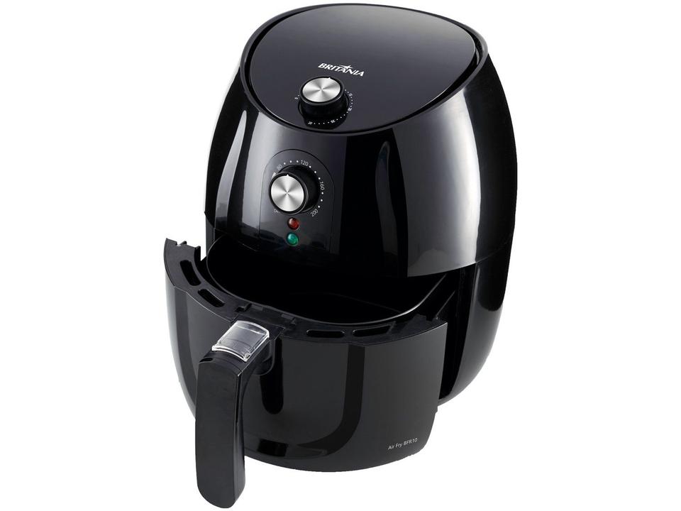 Fritadeira Elétrica sem Óleo/Air Fryer Britânia BFR10P Preto 4,1L com Timer - 3