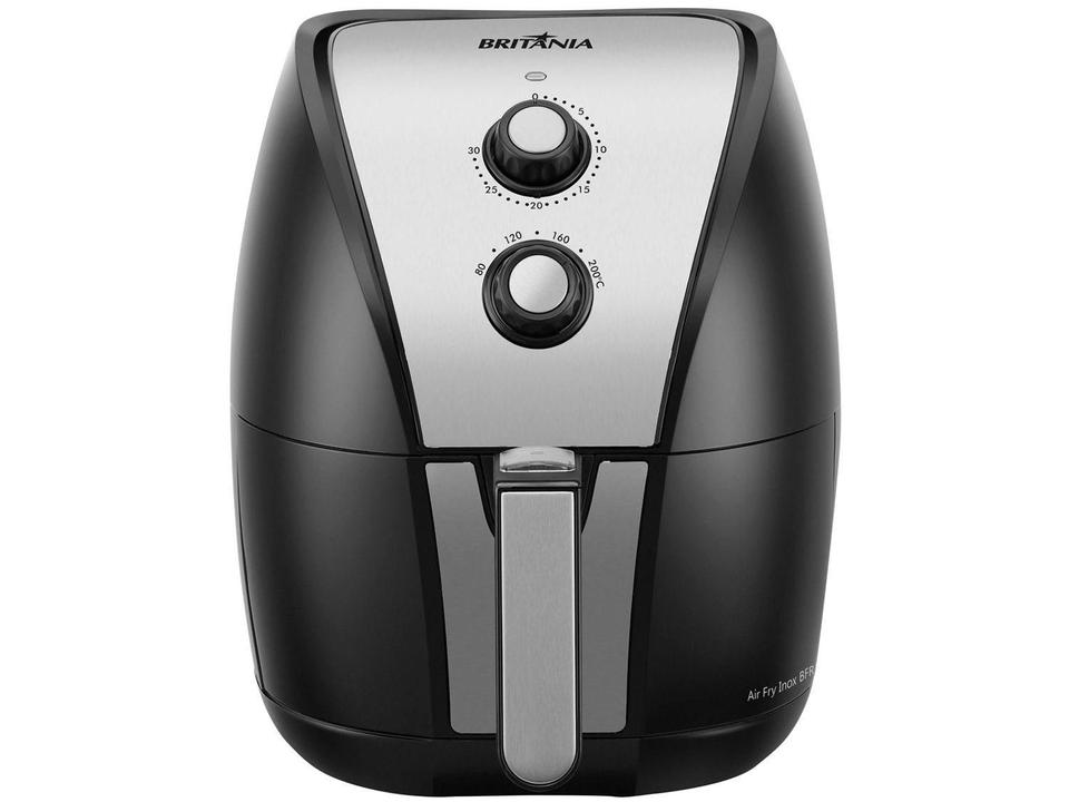 Fritadeira Elétrica sem Óleo/Air Fryer Britânia BFR11PI Preto 4,4L com Timer - 4