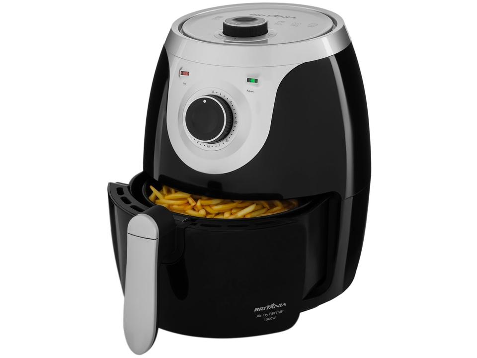 Fritadeira Elétrica sem Óleo/Air Fryer Britânia BFR14P Preto 4,2L com Timer - 6