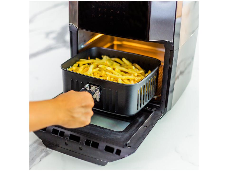 Fritadeira Elétrica sem Óleo/Air Fryer Britânia - Oven BFR2100 Preta 12L com Timer - 110 V - 6