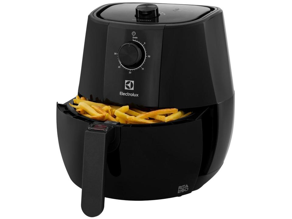 Fritadeira Elétrica sem Óleo/Air Fryer Electrolux Efficient EAF10 Preto 3,2L com Timer - 10