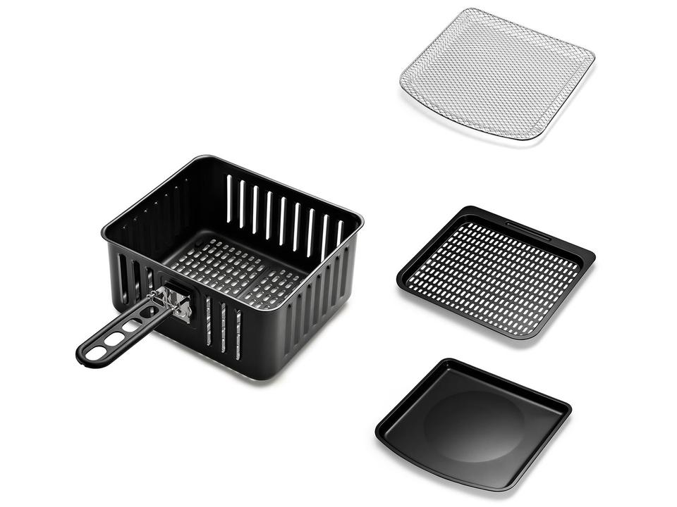 Fritadeira Elétrica sem Óleo/Air Fryer Elgin Oven Fry 4 em 1 Preta com Forno 12L - 9