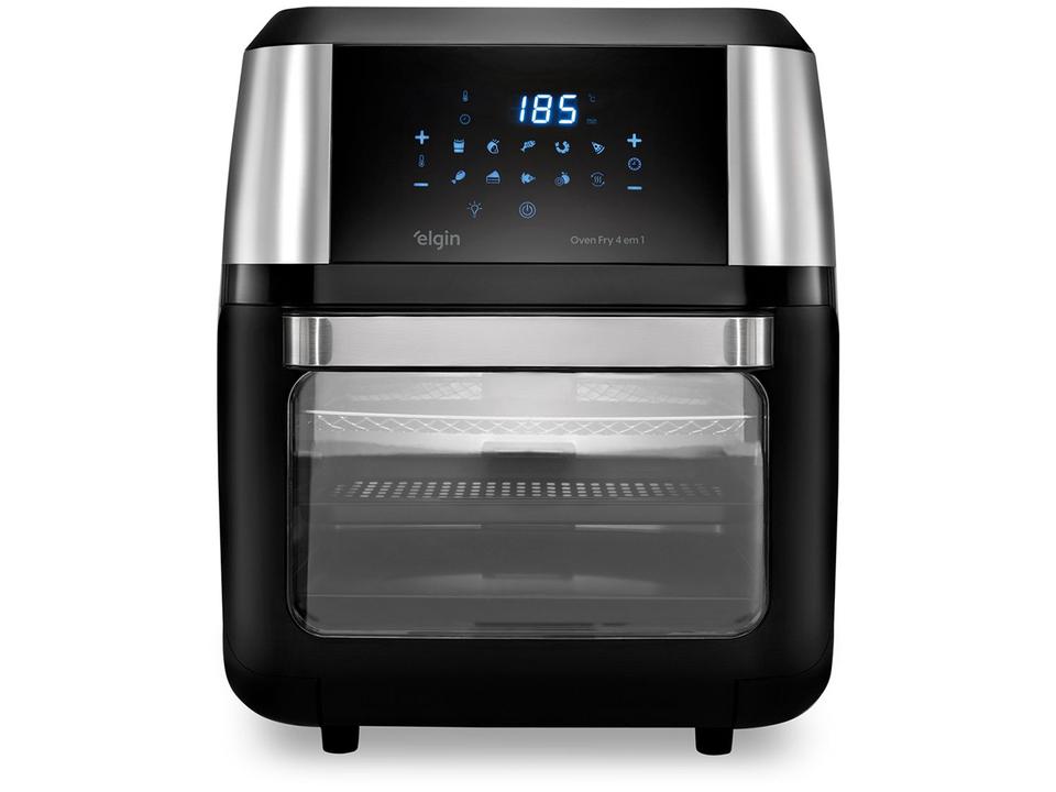 Fritadeira Elétrica sem Óleo/Air Fryer Elgin Oven Fry 4 em 1 Preta com Forno 12L - 7