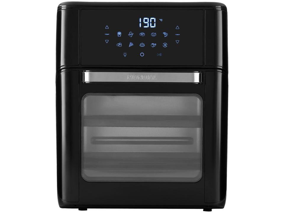 Fritadeira Elétrica sem Óleo/Air Fryer Mondial AFO-12L-FB Preta 12L - 11