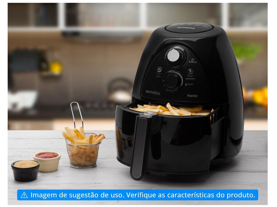 Fritadeira Elétrica Sem Óleo/Air Fryer Mondial - 2