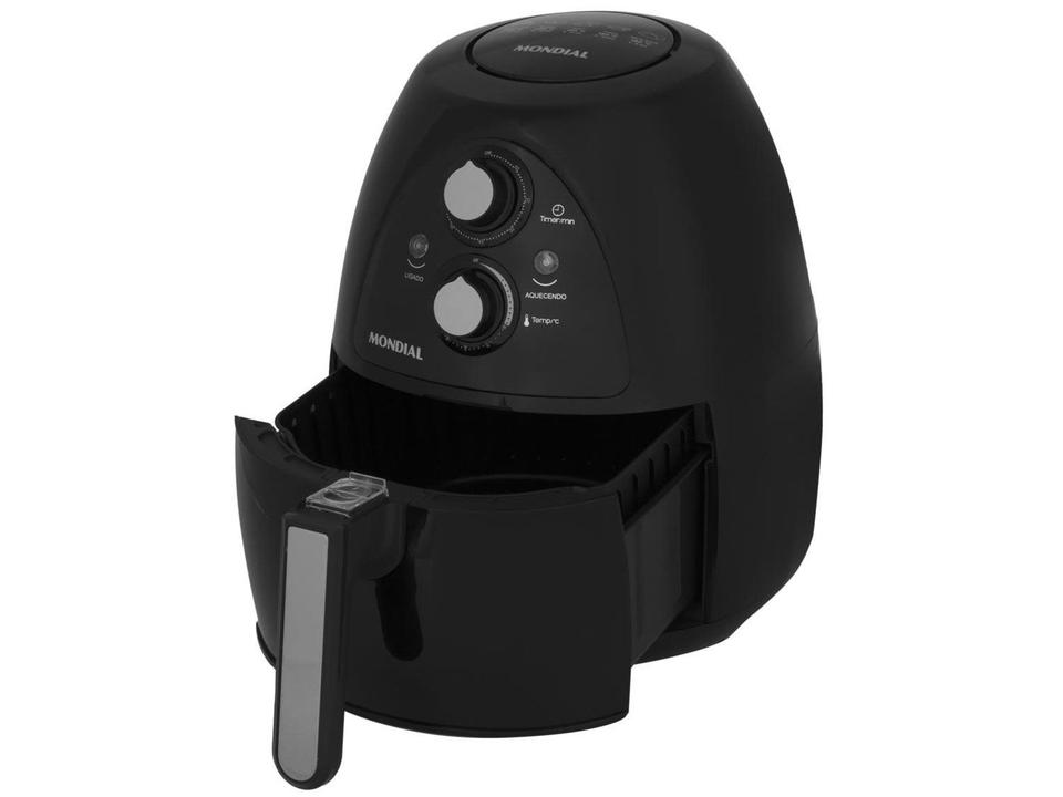 Fritadeira Elétrica Sem Óleo/Air Fryer Mondial NAF-05 Preta 4L com Timer - 5