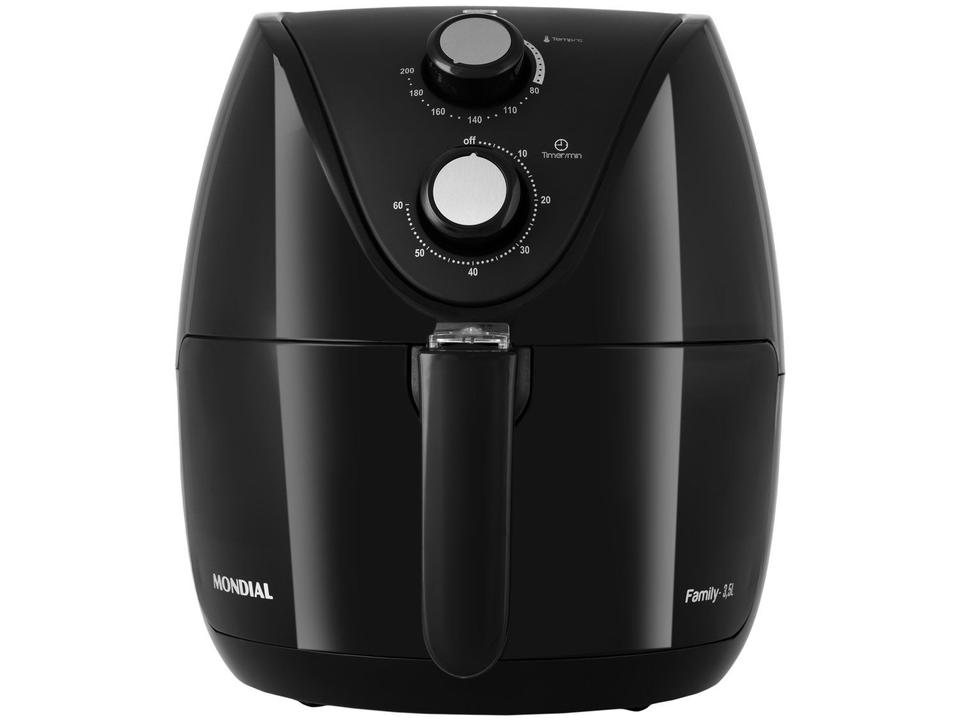 Fritadeira Elétrica sem Óleo/Air Fryer Mondial Pratic AF-35-BF Preta 3,5L com Timer - 10