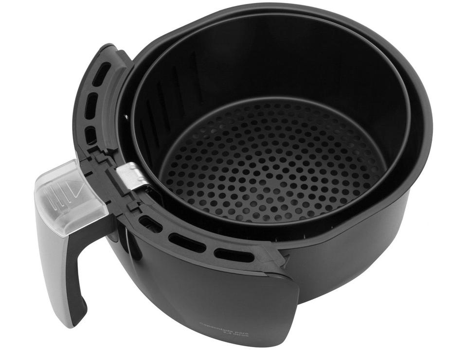 Fritadeira Elétrica sem Óleo/Air Fryer Nell Smart Preta 2,4L com Timer - 7