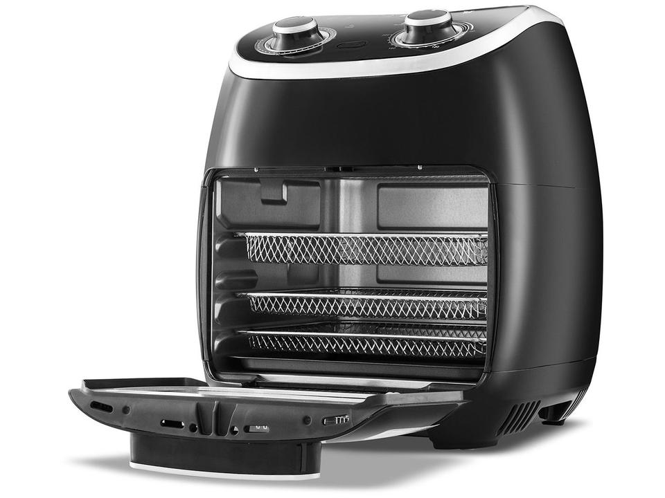 Fritadeira Elétrica sem Óleo/Air Fryer Philco 2 em 1 Air Fry e Forno Oven PFR2000P Preto 11L - 6
