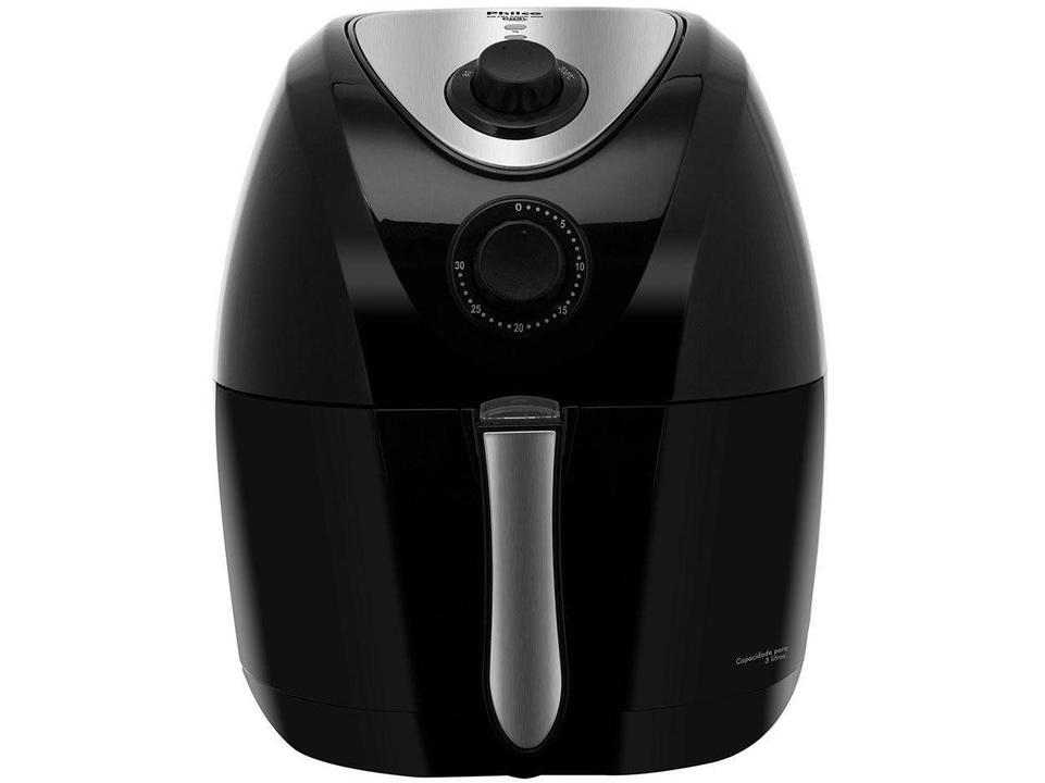 Fritadeira Elétrica Sem Óleo/Air Fryer Philco Air Fry Saúde Preta 4,4L com Timer - 3