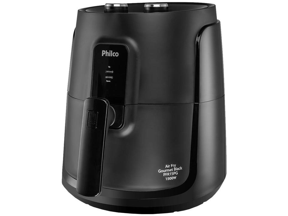 Fritadeira Elétrica sem Óleo/Air Fryer Philco Gourmet PFR15PG Preto 3,2L com Timer - 2