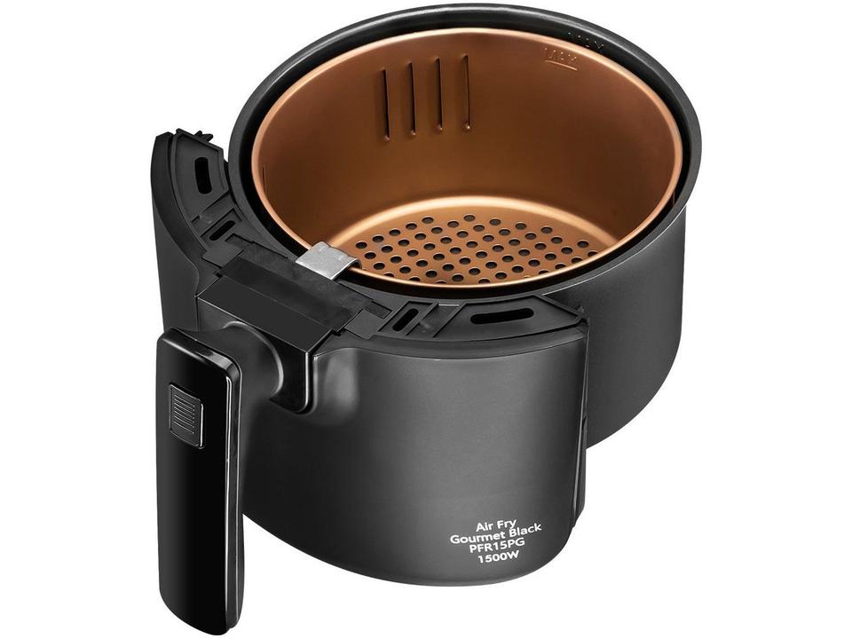 Fritadeira Elétrica sem Óleo/Air Fryer Philco Gourmet PFR15PG Preto 3,2L com Timer - 15