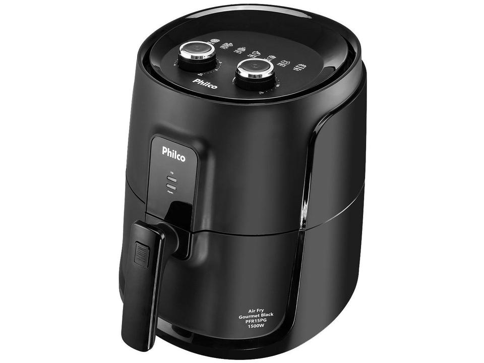 Fritadeira Elétrica sem Óleo/Air Fryer Philco Gourmet PFR15PG Preto 3,2L com Timer - 3
