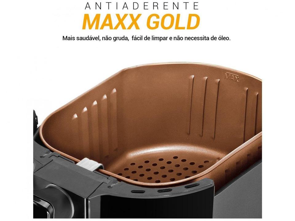 Fritadeira Elétrica sem óleo/Air Fryer Philco PFR15PG Preto 4,3L com Timer - 7