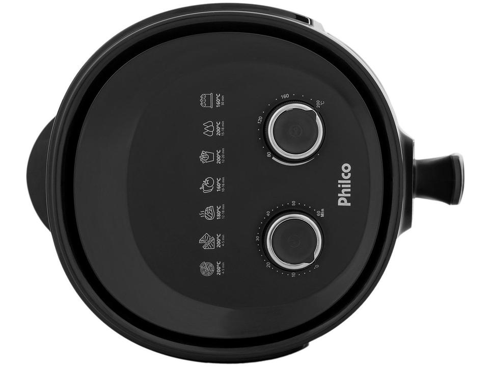 Fritadeira Elétrica sem óleo/Air Fryer Philco PFR15PG Preto 4,3L com Timer - 4