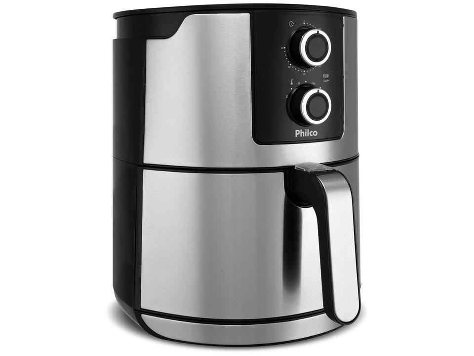 Fritadeira Elétrica sem Óleo/Air Fryer Philco Preto e Prata 6,1L - 13