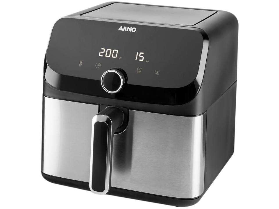 Fritadeira sem Óleo Airfryer Arno Mega 7,5L Digital Inox AFD7 - 9