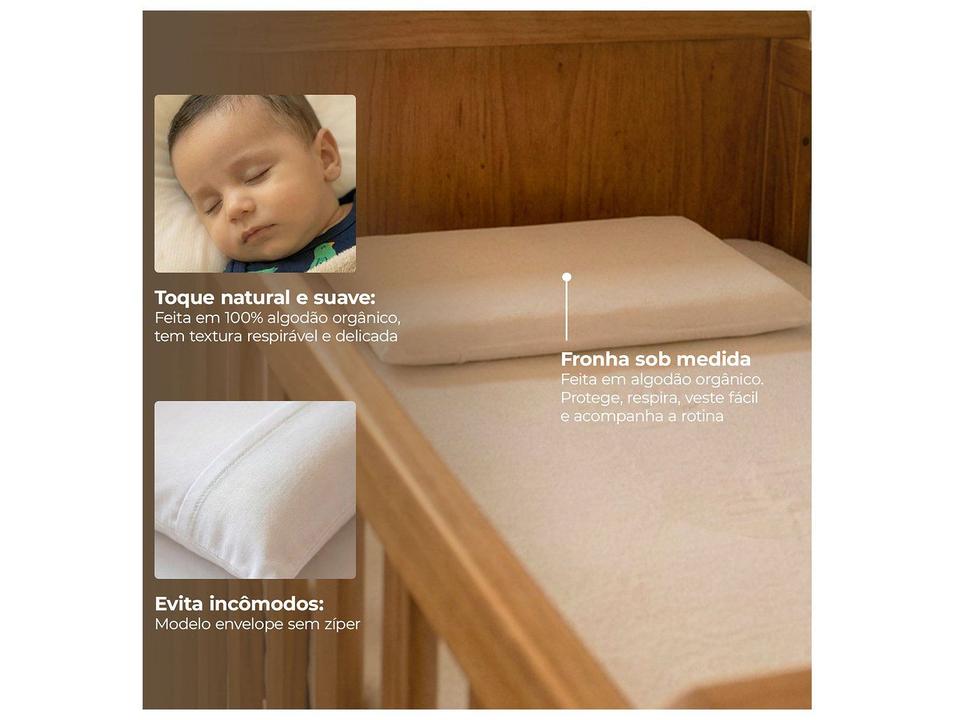 Fronha para Travesseiro para Bebê 100% Algodão Branca Infanti Volpi - 2