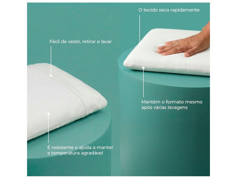 Fronha para Travesseiro para Bebê 100% Algodão Branca Infanti Volpi - 3