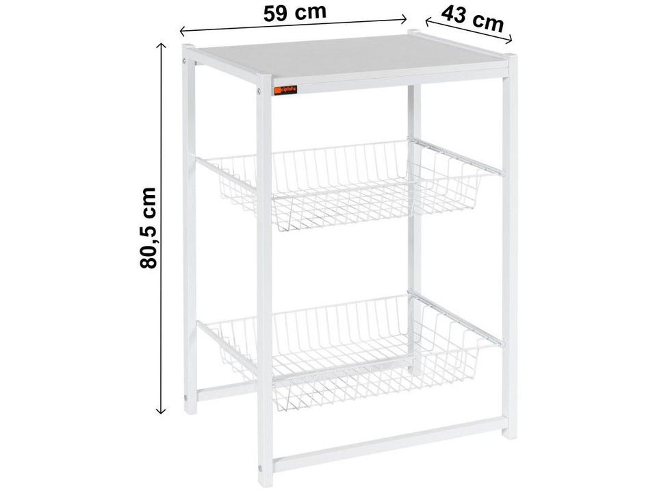 Fruteira 2 Cestos Ciplafe - 4