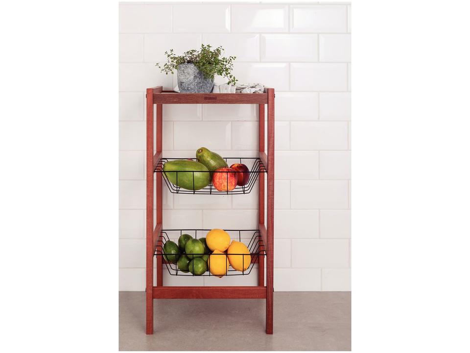 Fruteira de Chão 2 Cestos Tramontina Utilínea - 10