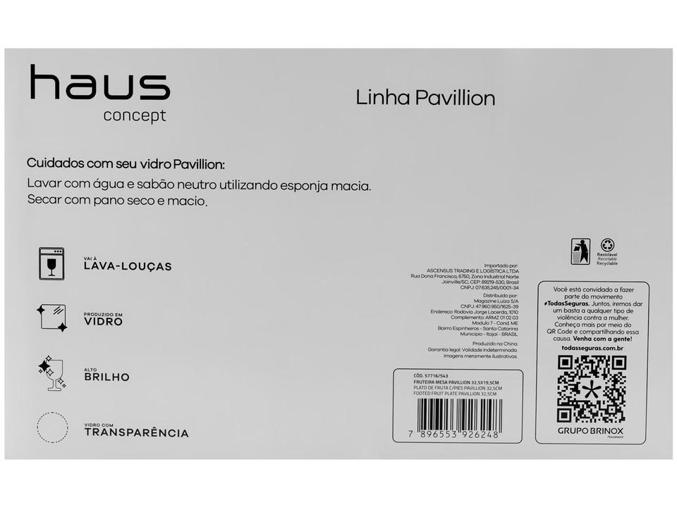 Fruteira de Mesa de Vidro Haus Concept - 6