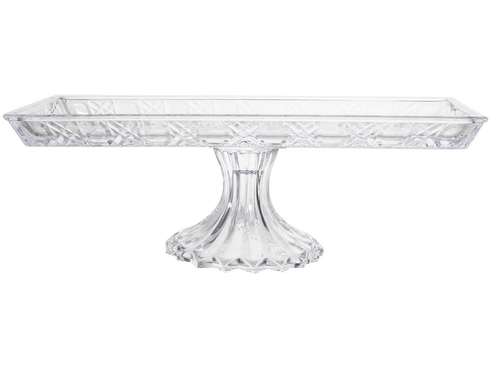 Fruteira de Mesa de Vidro Haus Concept Retangular Pavillion Transparente - 3
