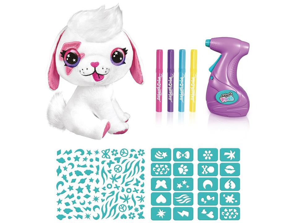 Fun Pelúcia Cachorrinho Puppy Para Pintar Airbrush - 1