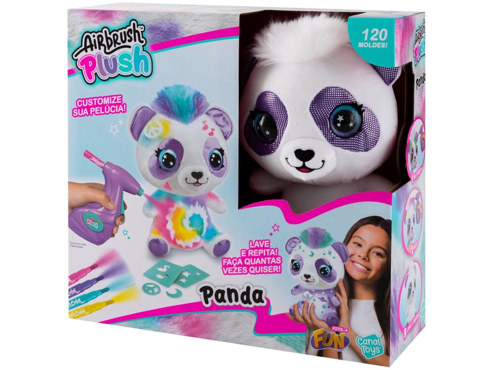 Fun Pelúcia Panda Puppy para Pintar Airbrush - 14