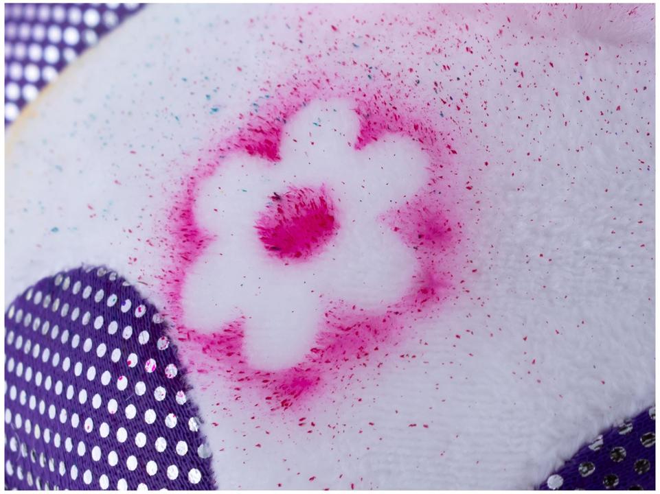 Fun Pelúcia Panda Puppy para Pintar Airbrush - 9