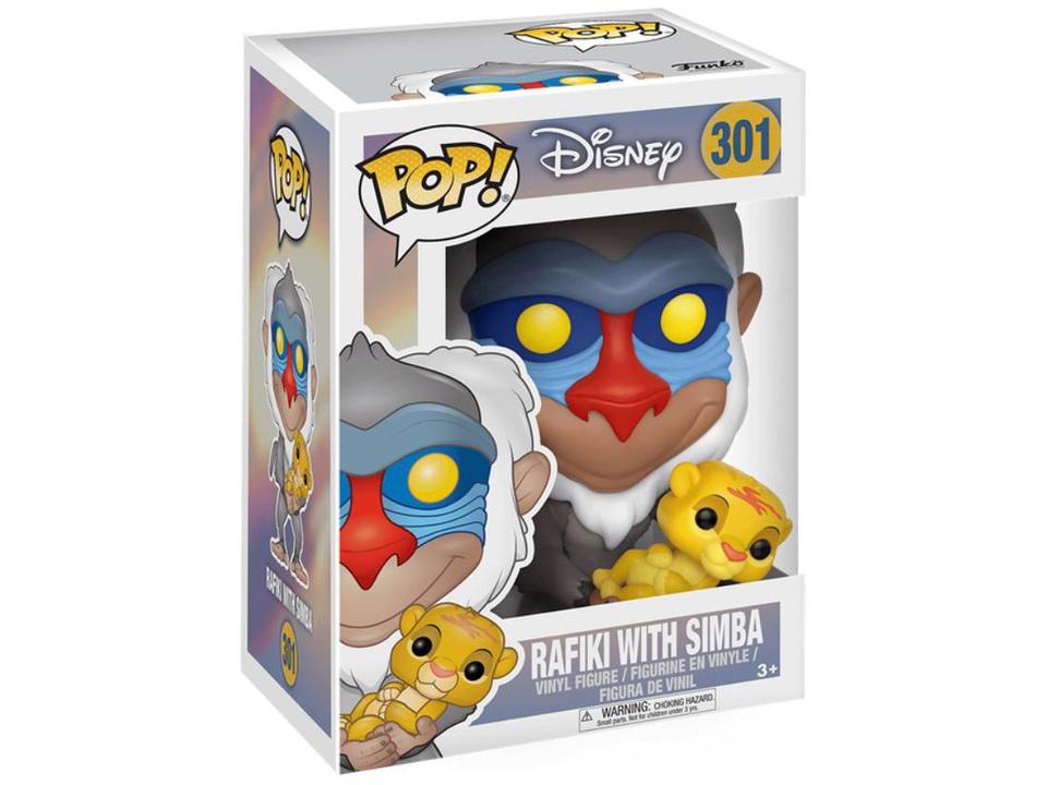 Funko Pop! Disney Rafiki com Simba - 2