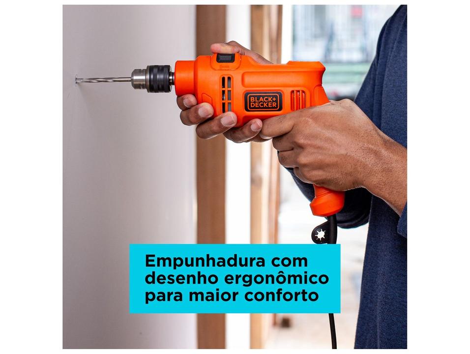 Furadeira de Impacto Black+Decker 450W BED710450 - 6