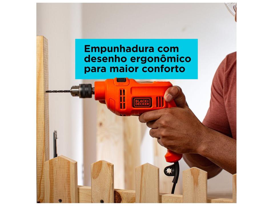 Furadeira de Impacto Black+Decker 550W BED710550 - 4