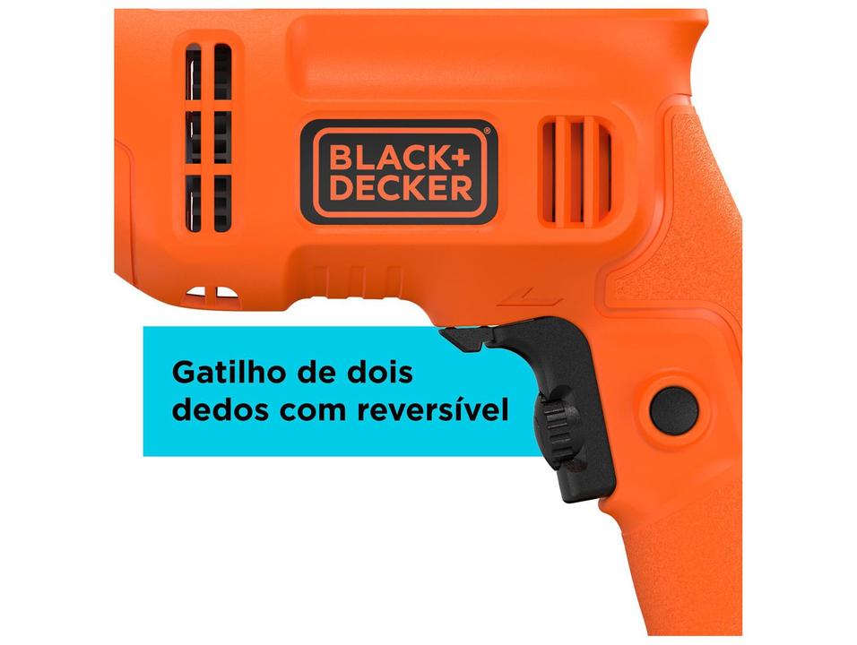 Furadeira de Impacto Black+Decker 550W BED710550 - 5